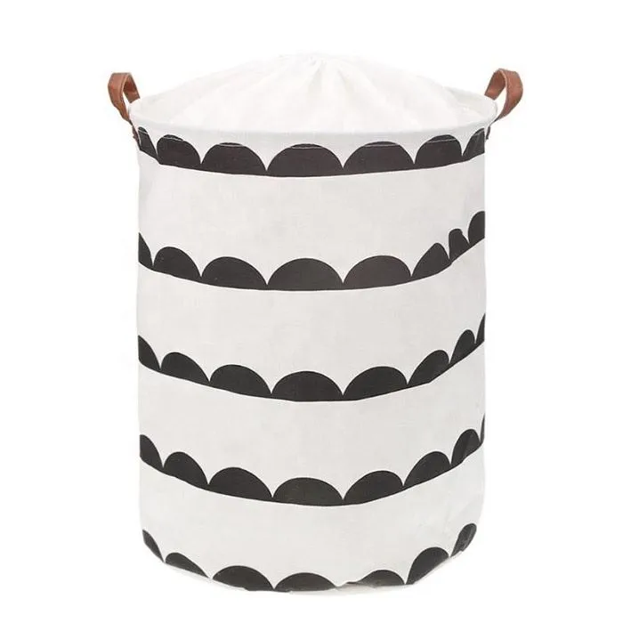 Košík na bielizeň z látky