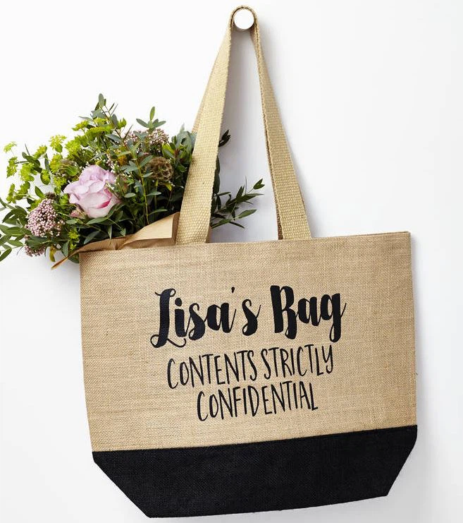 Jutové nákupné tašky